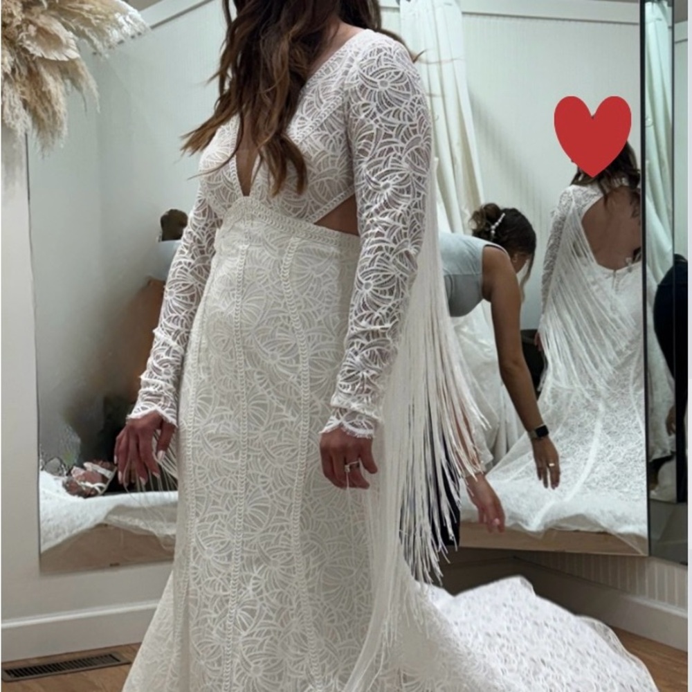 Western Lace Wedding Dress